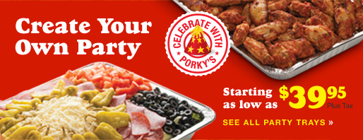 Create a party platter. Starting as low as $39.95