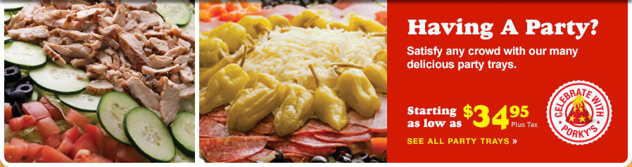 Satisfy any croud with our many delicious party trays.