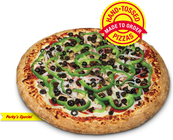 Specialty Pizza. Hand-tossed pizzas made to order.